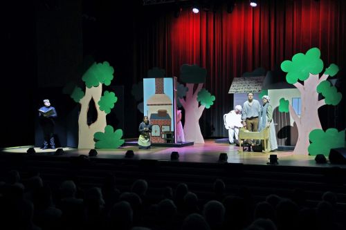 Inauguracja 24. TFNiS oraz spektakl muzyczny "Into The Woods" (Aula UMK, 24.04.2026).  [fot. Andrzej Romański] zdjęcie reportażowe z wydarzenia festiwalowego. Kliknij, aby powiększyć zdjęcie