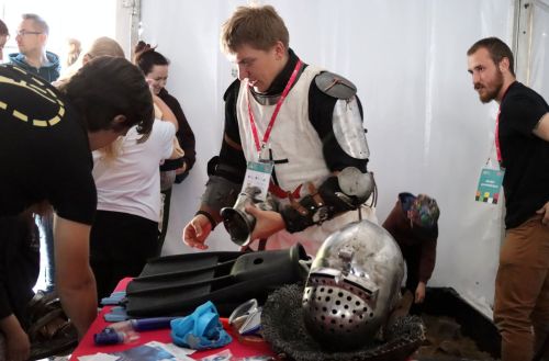 TFNIS 2025 dzień 3 (27.04.2025).  [fot. Mikołaj Kuras, Andrzej Romański, Adam Zakrzewski] zdjęcie reportażowe z wydarzenia festiwalowego. Kliknij, aby powiększyć zdjęcie