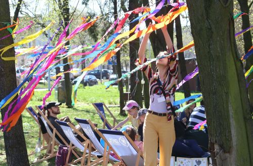 TFNiS dzień 1 (22.04.2023, fot. Andrzej Romański, Adam Zakrzewski).  zdjęcie reportażowe z wydarzenia festiwalowego. Kliknij, aby powiększyć zdjęcie