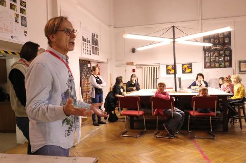 Dzień 2 TFNiS 2026 (25.04.2026).  [fot. Mikołaj Kuras, Andrzej Romański, Adam Zakrzewski] zdjęcie reportażowe z wydarzenia festiwalowego. Kliknij, aby powiększyć zdjęcie