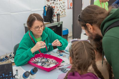 TFNIS 2025 dzień 3 (27.04.2025).  [fot. Mikołaj Kuras, Andrzej Romański, Adam Zakrzewski] zdjęcie reportażowe z wydarzenia festiwalowego. Kliknij, aby powiększyć zdjęcie
