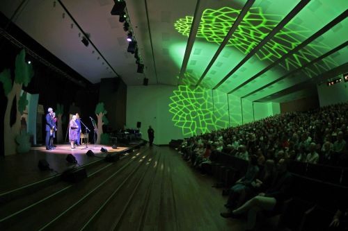 Inauguracja 24. TFNiS oraz spektakl muzyczny "Into The Woods" (Aula UMK, 24.04.2026).  [fot. Andrzej Romański] zdjęcie reportażowe z wydarzenia festiwalowego. Kliknij, aby powiększyć zdjęcie