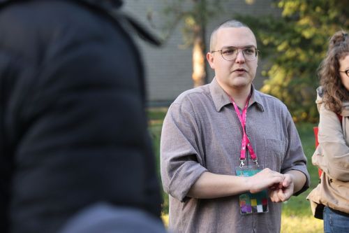TFNIS 2025 dzień 3 (27.04.2025).  [fot. Mikołaj Kuras, Andrzej Romański, Adam Zakrzewski] zdjęcie reportażowe z wydarzenia festiwalowego. Kliknij, aby powiększyć zdjęcie