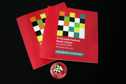 Konferencja prasowa 21. TFNiS (18.04.2023, Collegium Maximum UMK).  [fot. Andrzej Romański] zdjęcie reportażowe z wydarzenia festiwalowego. Kliknij, aby powiększyć zdjęcie