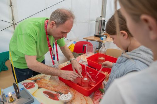 TFNIS 2025 dzień 3 (27.04.2025).  [fot. Mikołaj Kuras, Andrzej Romański, Adam Zakrzewski] zdjęcie reportażowe z wydarzenia festiwalowego. Kliknij, aby powiększyć zdjęcie