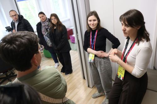 Dzień 3 TFNiS 2026 (26.04.2026).  [fot. Mikołaj Kuras, Andrzej Romański, Adam Zakrzewski] zdjęcie reportażowe z wydarzenia festiwalowego. Kliknij, aby powiększyć zdjęcie
