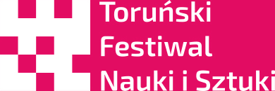Logo Toruński Festiwal Nauki i Sztuki. Linkuje do strony gł&oacute;wnej